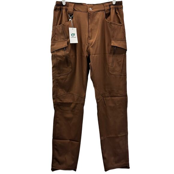 NWT FlexCamo Tactical Waterproof Pants Brown 32 - Picture 2 of 14